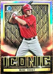 Mike Trout #BI-1 Baseball Cards 2023 Bowman Chrome Iconic Prices