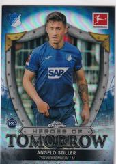 Angelo Stiller Soccer Cards 2021 Topps Chrome Bundesliga Heroes of Tomorrow Prices