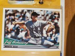 Jeff Schwarz #33 Baseball Cards 1994 Topps Prices