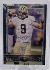 Drew Brees [White Jersey] #150 Football Cards 2015 Topps Prices