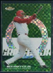 Ken Griffey Jr. [Green Xfractor] #66 Baseball Cards 2005 Finest Prices