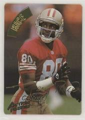 Jerry Rice [Gold Signature] #106 Football Cards 1994 Action Packed Prices