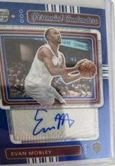 Evan Mobley [Blue] #22 Basketball Cards 2022 Panini Contenders Optic Perennial Autograph Prices