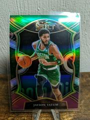 Jayson Tatum [Green Prizm] Basketball Cards 2020 Panini Select Prices