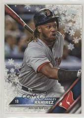 Hanley Ramirez [Metallic Snowflake] Baseball Cards 2016 Topps Holiday Prices