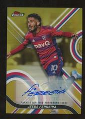 Jesus Ferreira [Autograph Gold] Soccer Cards 2022 Finest MLS Prices