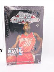 Hobby Box Basketball Cards 2005 Topps Chrome Prices