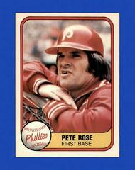 Pete Rose #1 Baseball Cards 1981 Fleer Prices