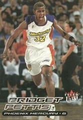 Bridget Pettis #45 Basketball Cards 2000 Ultra WNBA Prices
