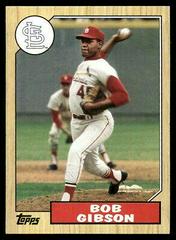 Bob Gibson #TM-86 Baseball Cards 2012 Topps 1987 Minis Prices