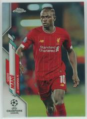 Sadio Mane [Refractor] #90 Soccer Cards 2019 Topps Chrome UEFA Champions League Prices