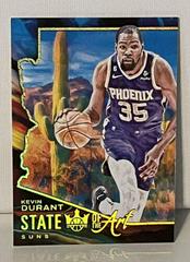 Kevin Durant #4 Basketball Cards 2023 Panini Court Kings State of the Art Prices