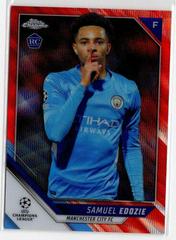 Samuel Edozie [Red Wave Refractor] #78 Soccer Cards 2021 Topps Chrome UEFA Champions League Prices