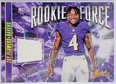 Zay Flowers [Gold] #RF-14 Football Cards 2023 Panini Absolute Rookie Force Prices