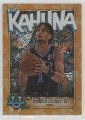 Dereck Lively II [Orange] #TBK-6 Basketball Cards 2022 Bowman Chrome University The Big Kahuna Prices