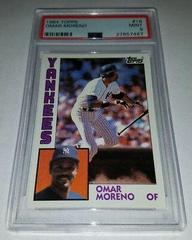 Omar Moreno #16 Baseball Cards 1984 Topps Prices