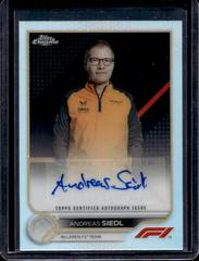Andreas Seidl #CAC-AS Racing Cards 2022 Topps Chrome Formula 1 Autographs Prices