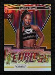 Bianca Belair [Gold Prizm] Wrestling Cards 2022 Panini Prizm WWE Fearless Prices