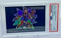 Lionel Messi #1 Soccer Cards 2020 Panini Obsidian Black Colorblast Prices
