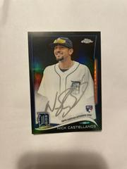 Nick Castellanos [Autograph Silver & Black Refractor] #4 Baseball Cards 2014 Topps Chrome Prices
