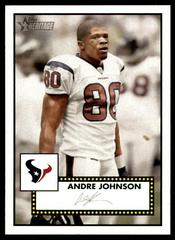 Andre Johnson #105 Football Cards 2006 Topps Heritage Prices
