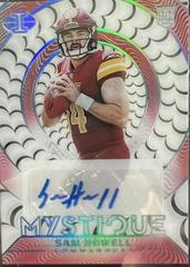 Sam Howell [Autograph Red] #M-5 Football Cards 2022 Panini Illusions Mystique Prices