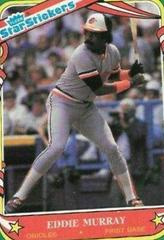 Eddie Murray Baseball Cards 1987 Fleer Star Stickers Prices