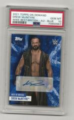Drew McIntyre [Blue] #A-DM Wrestling Cards 2021 Topps WWE Autographs Prices