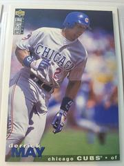 Derrick May [Collector's Choice] #209 Baseball Cards 1995 Upper Deck Prices