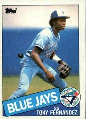 Tony Fernandez #48 Baseball Cards 1985 Topps Prices