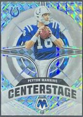 Peyton Manning #CS-2 Football Cards 2022 Panini Mosaic Center Stage Prices