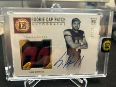 Sam Howell [Cap Patch Autograph Gold] #125 Football Cards 2022 Panini Encased Prices