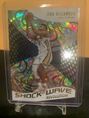 Zion Williamson [Fractal] Basketball Cards 2020 Panini Revolution Shockwave Prices