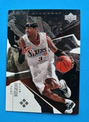 Allen Iverson #180 Basketball Cards 2003 Upper Deck Black Diamond Prices