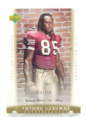 Vernon Davis #195 Football Cards 2006 Upper Deck Legends Prices
