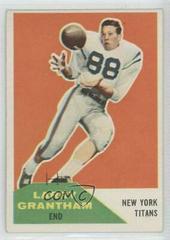Larry Grantham Football Cards 1960 Fleer Prices