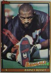 Barney Bussey #254 Football Cards 1991 Topps Prices
