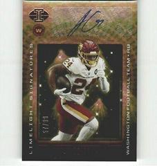 Antonio Gibson [Red] #LS-AG Football Cards 2021 Panini Illusions Limelight Signatures Prices