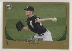 Chris Sale [Gold] #220 Baseball Cards 2011 Bowman Prices