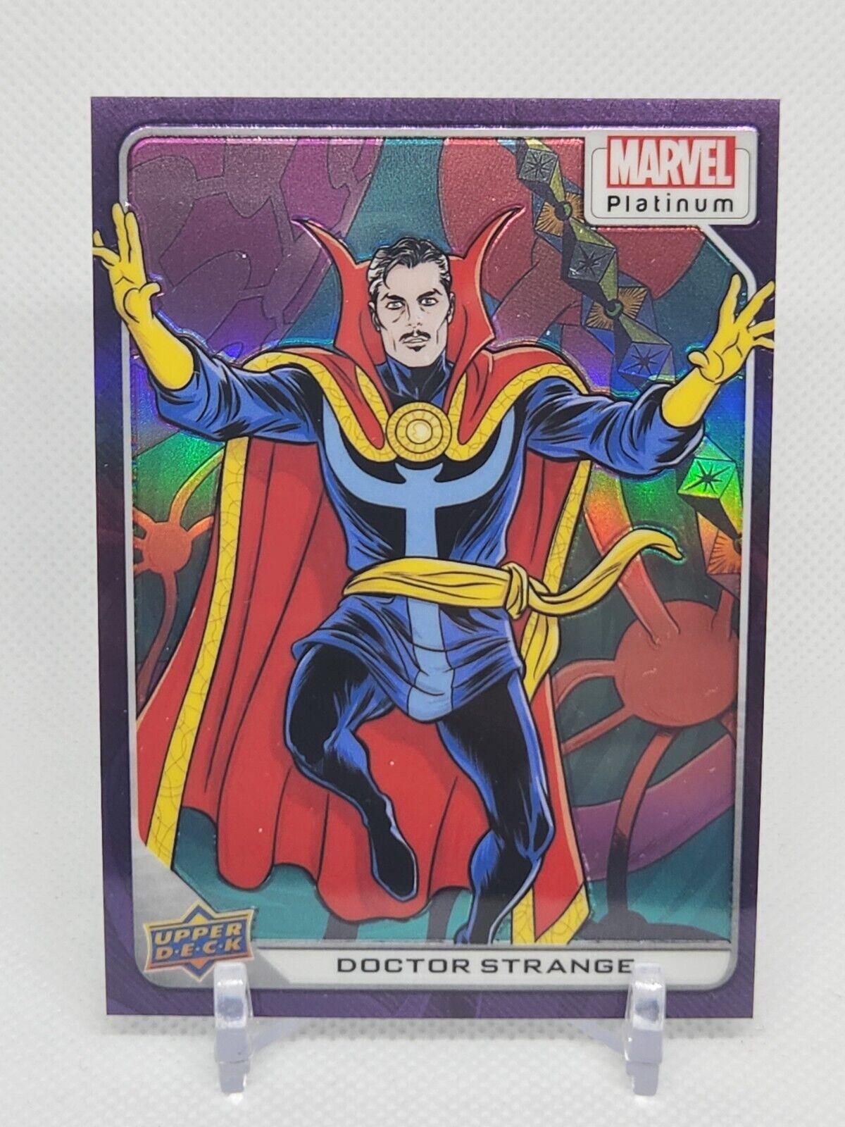 Doctor Strange [Purple Rainbow] #100 Marvel 2023 Upper Deck Platinum