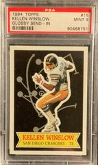 Kellen Winslow #15 Football Cards 1984 Topps Glossy Send in Prices