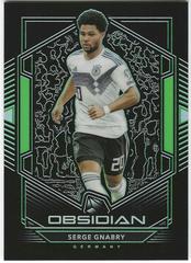 Serge Gnabry [Green] Soccer Cards 2019 Panini Obsidian Prices