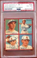 Blaeholder, Coffman, Melillo, West #3D Baseball Cards 1935 Goudey 4 in 1 Prices