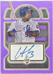 Francisco Alvarez [Purple] #DRA-FA2 Baseball Cards 2023 Topps Definitive Rookie Autographs Collection Prices