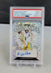 Kenny Pickett [Metalized Sparkles Silver] #FB-KP1 Football Cards 2022 Leaf Flash of Brilliance Autographs Prices
