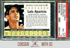 Luis Aparicio [Perforated] #19 Baseball Cards 1961 Post Cereal Prices