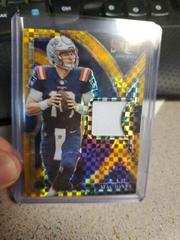 Mac Jones [Gold] #SS-7 Football Cards 2022 Panini Select Swatches Prizm Prices