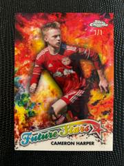 Cameron Harper [Superfractor] #FS-12 Soccer Cards 2023 Topps Chrome MLS Future Stars Prices