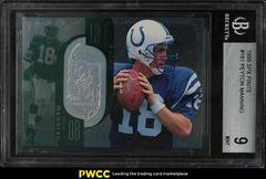 Peyton Manning Football Cards 1998 Spx Finite Prices