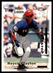 Royce Clayton #200 Baseball Cards 2001 Fleer Triple Crown Prices